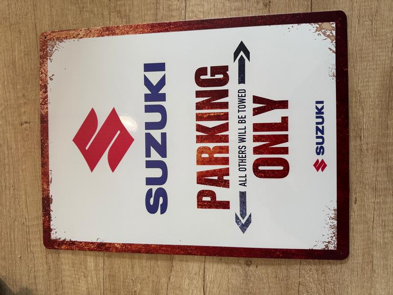 Parking Plate Suzuki